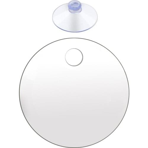 Acrylic Anti Fog Mirror Bathroom Tools Shower Shaving Non Fog Mirror Bathroom Travel Accessories Wall Suction