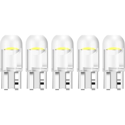5x T10 W5W Car LED Bulb Canbus No Error Auto Lamp for Lada Granta Kalina 2 1 Priora Vaz Niva Largus 2110 2114 4x4 Xray