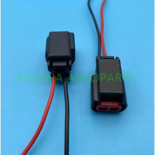 Free shipping 10/20/50/100/200 pcs/lot 2 pin Ignition Coil Connector Triton F-150 Cobra Mustang Pigtails wire harness