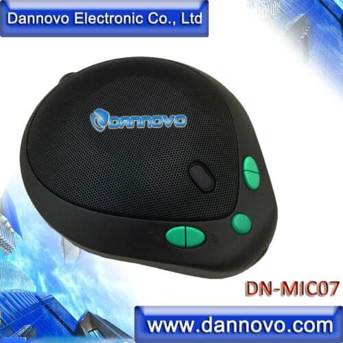 Free Shipping DANNOVO MiNi USB Omni-directional Speakerphone,for Windows,MAC,Skype,Lync(DN-MIC07)