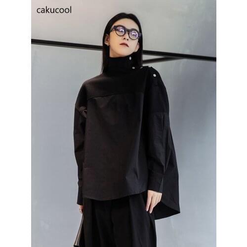 Cakucool Womens Long Sleeve Polo Shirts