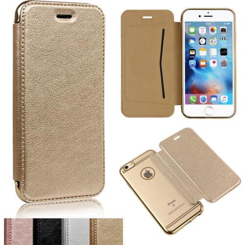 Luxury Slim Book Leather+Soft TPU Wallet Flip Phone Protect Case Cover For iPhone XR XS MAX 12 11 X SE 2020 6 6S Plus 7 8 Plus