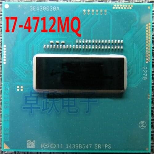 Intel CPU i7-4712MQ I7 4712MQ SR1PS 2.3-3.3G 37W scrattered pieces Free shipping