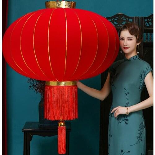 Chinese Style Red Lantern Ornaments Outdoor Spring Festival Balcony Decoration Supplies Chandelier Lantern wedding decoration