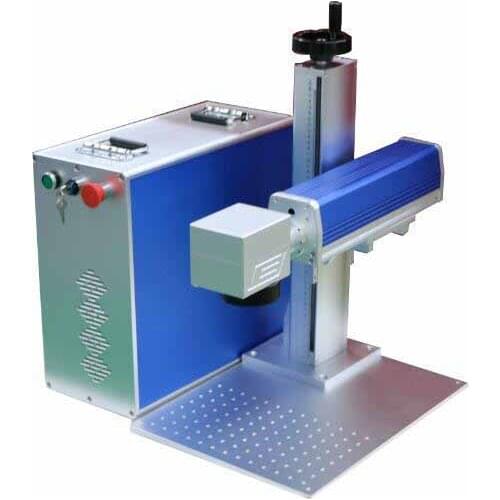 Low price laser marker 10W 20W 30W cnc 3d portable mini color fiber laser marking machine for metal