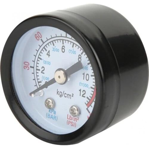 Air Pressure Gauge Y40 Iron Shell Instrument Pressure Measuring Meter New