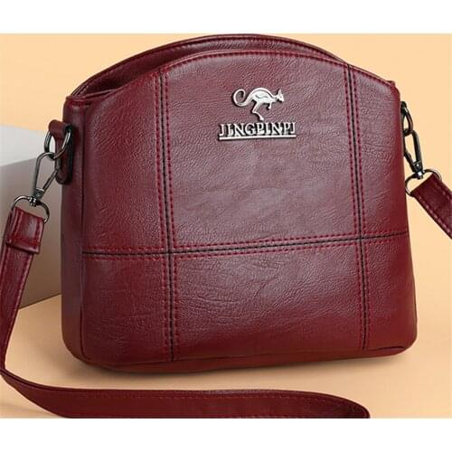 Fashion Crossbody Bags for Women 2021 New Tote Bag Designer Soft Leather Women Bags Casual Hand Shoulder Bag Bolsos De Mujer