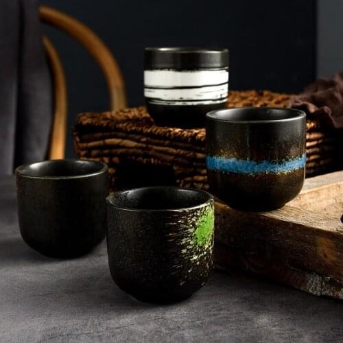 NEW Tea Cup Vintage Japanese Cup Sake Cups Master Tea Bowl Sushi Cuisine Accessories Ceramic Teacup Teacups Teaware Decor Gift