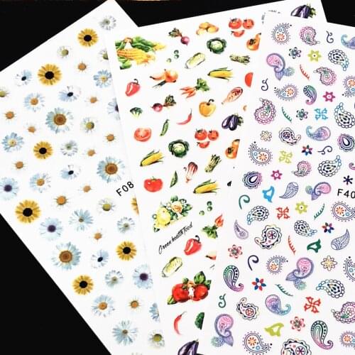 Newest F- 88 nail sticker decal stamping back glue DIY nail decoration tools