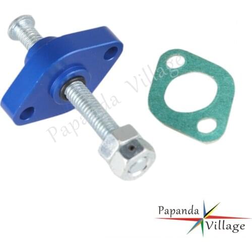 Papanda Blue Aluminum Off Road Racing Manual Cam Timing Chain Tensioner for Yamaha YFM 550 600 660 700 Honda TRX 400EX 450R
