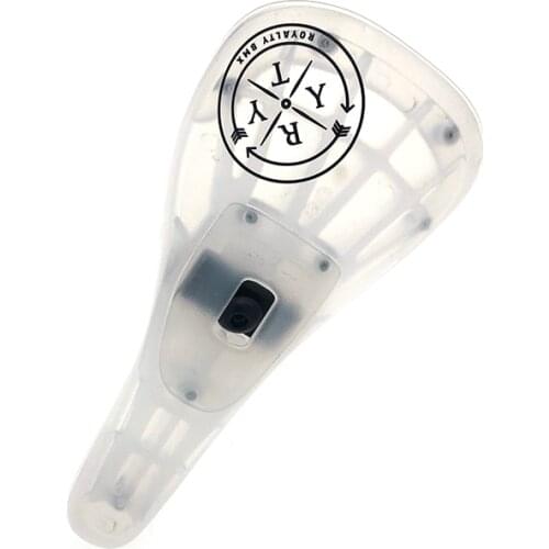 BMX saddle street bike saddle fixed gear Seat cushion Seat bag transparent shell bicycle saddle