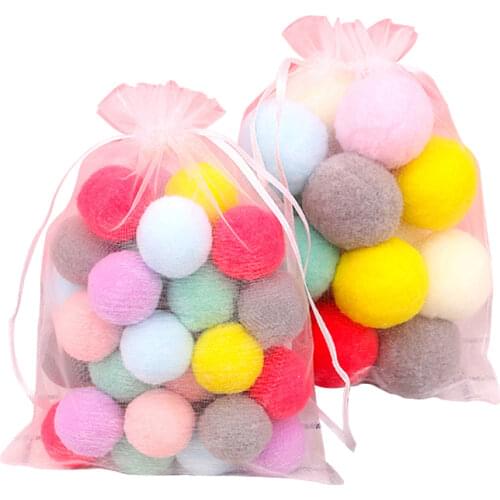 Pet Supplies Funny Cat Ball Hide and Seek Elastic Plush Ball Kitty Molar Teeth Cleaning Puppies Self-hey Interactive Toys