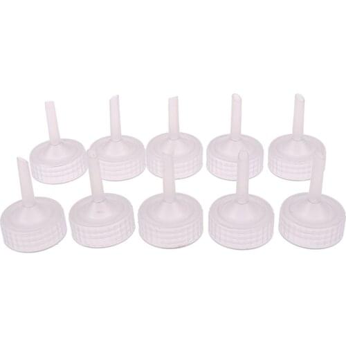 10PCS Aquarium Brine Shrimp Incubator Cap Pet Supplies Artemia Hatcher Accessories DIY Bottle System Regulator Valve Kit