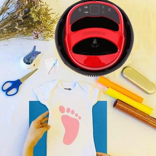 Free Shipping 23 * 30CM Heat Press Machine Portable Multifunction Heat Transfer Design for T-Shirt Sublimation Printing