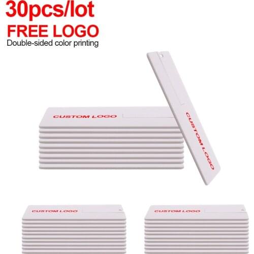 30pcs/lot new 2.0 waterproof Credit Card USB Flash Drive 32GB pen drive 4GB 8GB 16GB bank card model Memory Stick gift free logo
