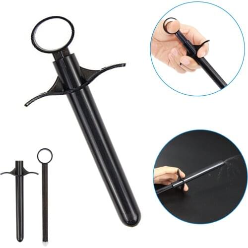 Anal Vagina Lube Shooter Lubricant Injector Oil Launcher Inject Lubricant Anal Plug Sex Toys For Men Women Anal Clean Tools