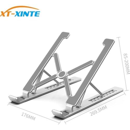 Laptop Holder for MacBook Air Pro Notebook Foldable Aluminium Alloy Laptop Stand Bracket Laptop Holder for MacBook PC Notebook