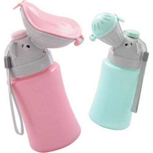 Potties Kids Potty Training Portable Urinal Toilet Baby Boy Girl Car Travel Supply 500ML