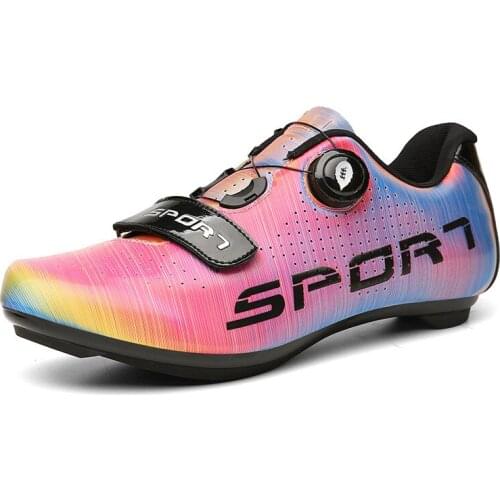 New Lock Cycling Shoes Lock Shoes For Men And Women Road Cycling Booster Shoes Hard Soled Mountain Cycling Shoes