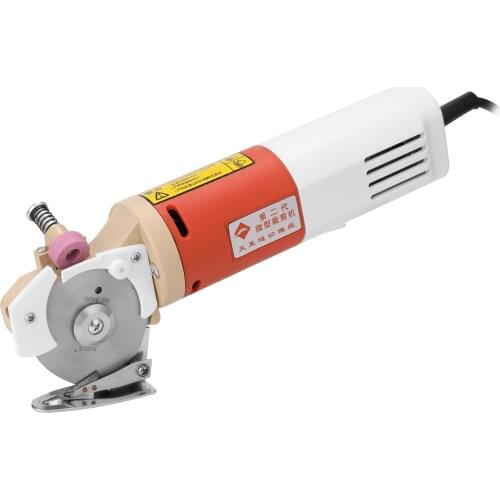 Handheld Portable 65mm Rotary Blade Electric Cloth Cutter Fabric Round Cutting Machine Mini Shear Electric Cutter