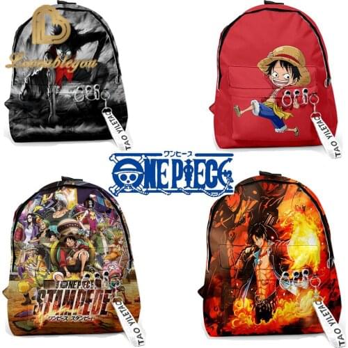 One Piece Anime 3D Printed Student Schoolbag Backpack Travel Bag Backpack Outdoor Student Gift Boy Girl Backpack