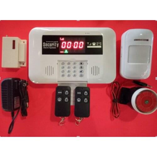 APP Remote Control LCD Display GSM alarm system English / Russian