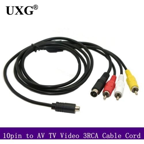 High Quality 1.2m VMC-15FS RCA to 10Pin for Sony Port A/V Adapter Cable camera data transfer cable cord for Sony Camera 1.5m