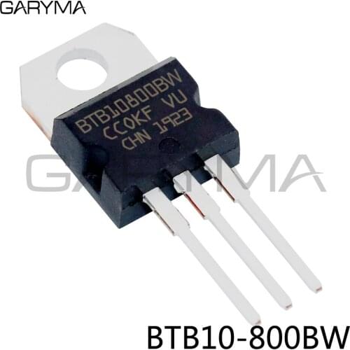 10pcs BTB10-800BW BTB10 Thyristor TRIAC TO-220