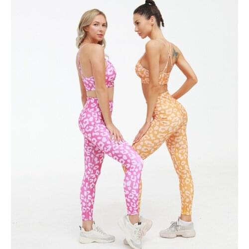 2020 Ladies Women Seamless Athletic Activewear Gym Wear Workout Clothing Yoga Set For Women