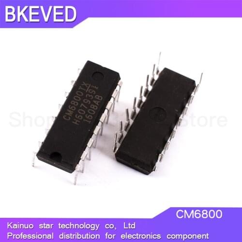 5PCS CM6800 DIP16 CM6800TX DIP-16 DIP NEW