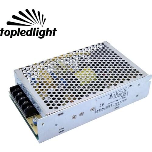 Portable Lighting Accessories DC5V 10A 50W Universal Regulated Switching Power Supply For CCTV Cameras Led Strip Home Appliances