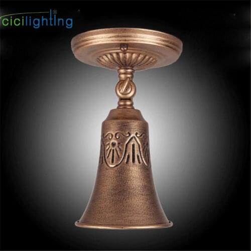American Vintage Ceiling SpotLights Lamps for Living Room Bedroom Luminaria De Teto e27 Modern led Lamp Home Lighting Fixtures