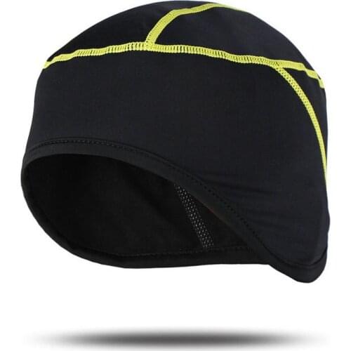 ARSUXEO Winter Warm Up Fleece Cycling Caps MTB Bike Bicycle Hats Sports Running Caps PT01