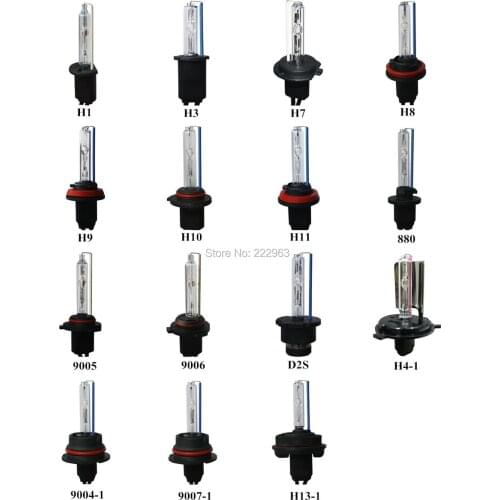 1Pair 6000k 12V 35W Car Headlight Bulb HID Xenon Bulb Replament Bulb Car Xenon Lamp H1 H3 H7 H8 H10 H11 9005 9006 880 D2 D1 D4