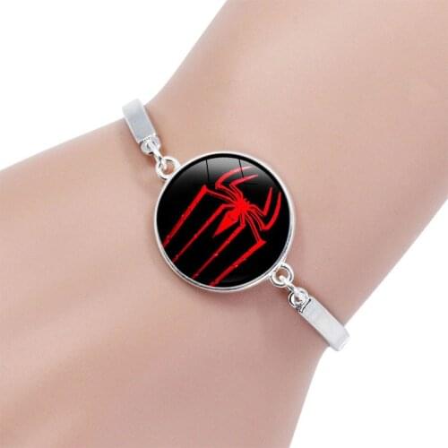 16 Styles Disney Marvel Spiderman Captain Cartoon Metal Bracelet Action Figure Toys lovely Wristand Boys Gift Christmas Gift Toy