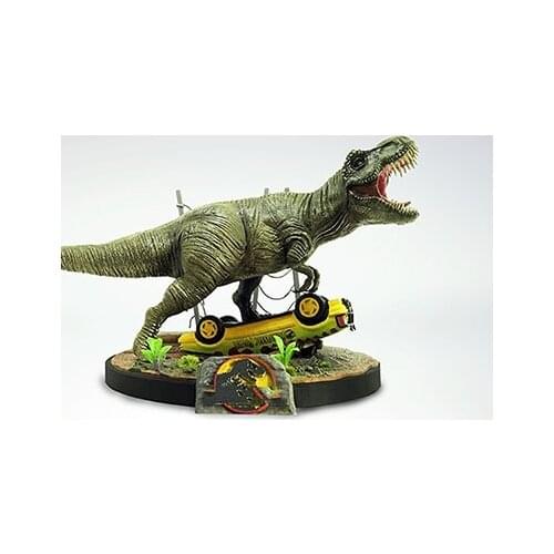New Unassembled 1/24 ancient Dinosaur with Scrap (WITH BASE ) Resin Figure Unpainted Model Kit