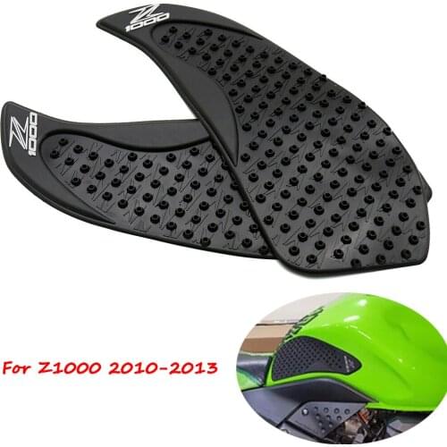 OLPAY Motorcycle Gas Tank Side Traction Knee Protector Anti Slip Pad For Kawasaki Z1000 Z 1000 2010-2013