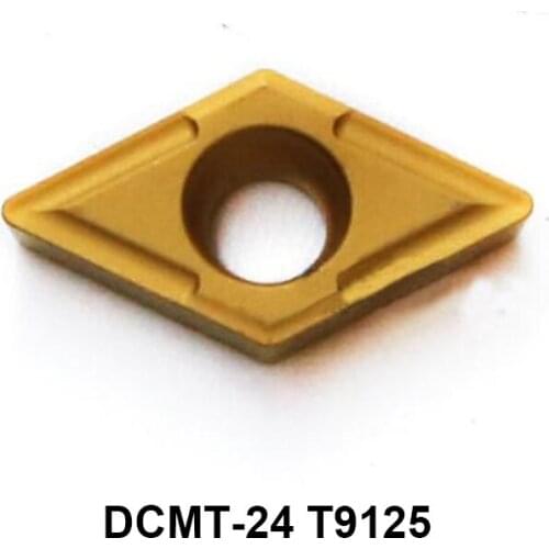 Original DCMT070204-24 DCMT11T304-24 DCMT11T308-24 T9125 DCMT 070204 11T304 Turning Tool Lathe Cutter Carbide Inserts