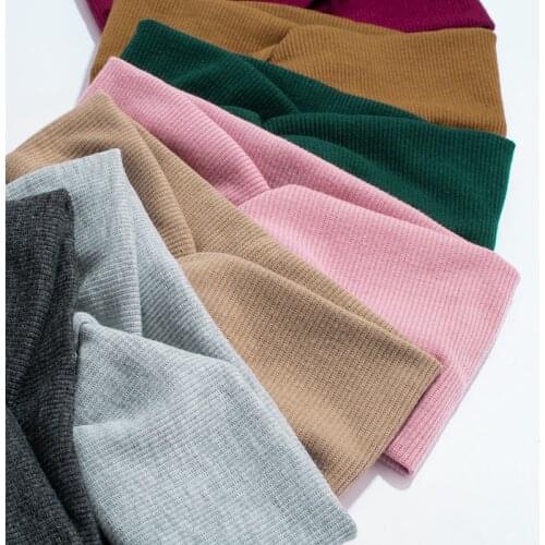 Washing Face Exercise Yoga Cross Headband for Women Girls Cotton sweat-absorbent Sports Soft Hair Band 2020 Hair Accessories