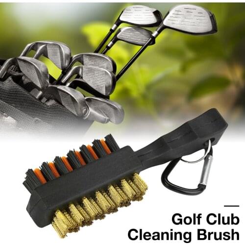 Golf Club Brush Golf Groove Cleaning Brush 2 Sided Golf Putter Wedge Ball Groove Cleaner Kit Cleaning Tool Gof Landmark