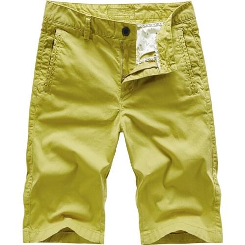 2021 Summer Shorts Men Heavy Duty Washed Workout Shorts Casual Pure cotton Elasticity Retro Casual Shorts for Men