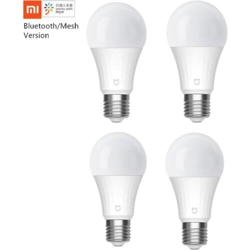 New Xiaomi Mijia LED Smart Bulb 5W Bluetooth Mesh Version 2700-6500K Controlled By Voice Adjusted Color temperature Smart