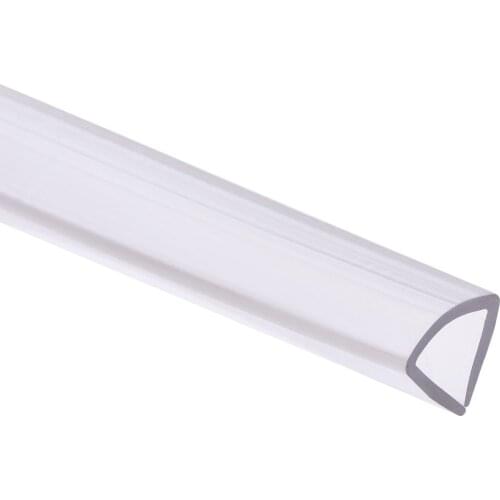 Uxcell Trim Seal, PVC U-Seal Channel Edge Protector Sheet, Fits 10-12mm Edge 3Meters