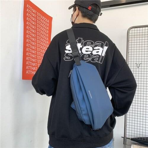 2021 Men Nylon Chest Bag Waist Bag Travel Purse Phone Pouch Pocket Fashion Travel Crossbody Shoulder Bags Men Belt Bum Bag