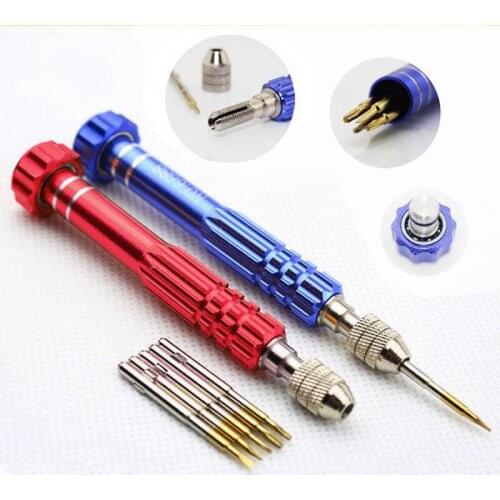 5 in 1 Alloy Magnetic Disassemble Open Repair Screwdriver Tool Set for Macbook Pro Laptop Cell Phones Eletronic Devices