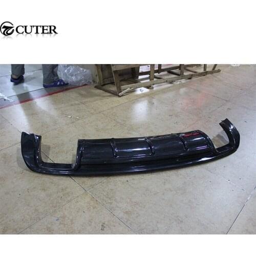 A3 Sedan Carbon fiber Rear bumper lip Diffuser for Audi A3 bumper Sportback 13-16