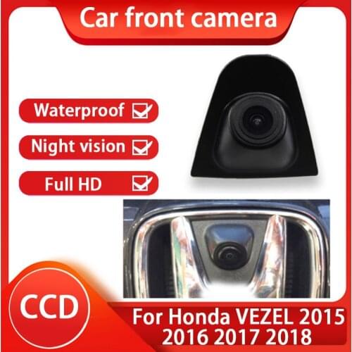 Car Special Front Full HD high quality Camera For Honda VEZEL 2015 2016 2017 2018 Car front camera Waterproof Night Vision CCD
