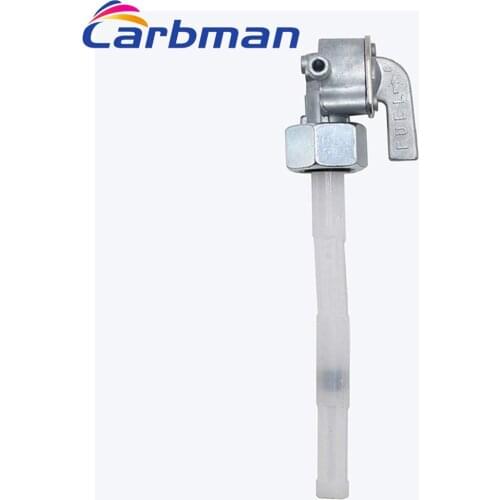 Carbman Carbman 14mm x 1mm Fuel Valve Petcock Gas Shut Off Switch for Honda Z50R Z50 R Petcock 1979-1985 Scooter CM185T CM200T