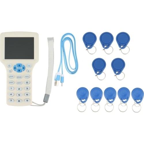 Frequency RFID Copier ID IC Reader Writer Copy M1 13.56MHZ Encrypted Duplicator Programmer USB NFC UID Tag Key Card