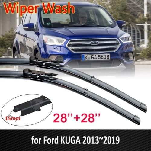 For Ford KUGA 2013~2019 Mk2 2014 2015 2016 2017 2018 Escape Front Window Windscreen Windshield Car Accessories Car Wiper Blades